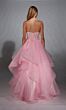 Alyce Paris 61731 Flounce Skirt Lace Corset Dress