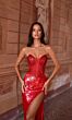 Alyce Paris 61734 Sequin Skirt Illusion Corset Strapless Dress