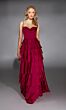 Alyce Paris 61738 Ruffle Skirt Corset Top Dress