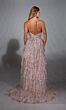 Alyce Paris 61740 Ruffle Skirt Floral Sequin Dress