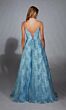 Alyce Paris 61751 Lace-Up Back Glitter Corset Dress