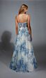 Alyce Paris 61752 High Slit Floral Corset Dress