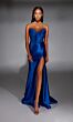 Alyce Paris 61754 Sheer Sides Strapless Corset Dress