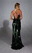 Alyce Paris 61765 Cross Back Plunging Neck Sequin Dress