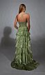 Alyce Paris 61783 Ruffle Skirt Strapless Corset Dress