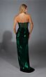 Alyce Paris 61784 Illusion Corset Strapless Metallic Dress