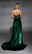 Alyce Paris 61797 Strapless Corset Metallic Dress