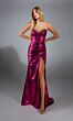 Alyce Paris 61798 Strapless Sweetheart Neckline Metallic Dress