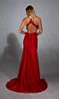 Alyce Paris 61820 Embellished Back Halter Neck Dress