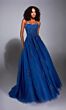 Alyce Paris 61824 Scoop Neckline Multi Strap Glitter Dress