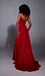 Alyce Paris 61828 High Slit Spaghetti Straps Corset Dress