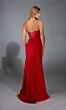 Alyce Paris 61830 Embellished Neckline Slit Skirt Dress