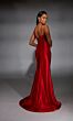 Alyce Paris 61832 Embellished Corset High Slit Dress