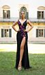 Alyce Paris 61841 High Slit Embellished V-Neck Dress