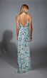 Alyce Paris 61871 High Slit Floral Corset Dress