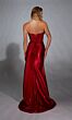 Alyce Paris 61884 Strapless Corset High Slit Dress