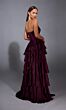 Alyce Paris 61889 Ruffle Skirt Strapless Corset Dress