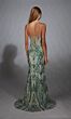 Alyce Paris 61920 Corset Top Lace-Up Sequin Dress