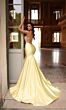 Alyce Paris 61966 Strappy Back V-Neck Satin Dress