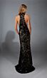 Alyce Paris 61979 Racerback High Neck Sequin Dress