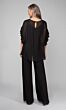 Alyce Paris 27633 Scoop Neck with Top Overlay Jumpsuit
