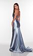 Alyce Paris 61436 Sweep Train Double Strap Dress