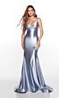 Alyce Paris 61436 Sweep Train Double Strap Dress