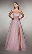 Alyce Paris 61982 Illusion Bodice Beaded Skirt Dress