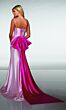 Alyce Paris 61983 Spaghetti Strap Basque Waist Dress