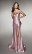 Alyce Paris 61983 Spaghetti Strap Basque Waist Dress
