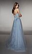 Alyce Paris 61984 Lace Applique Strapless A-Line Dress
