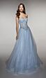 Alyce Paris 61984 Lace Applique Strapless A-Line Dress
