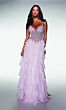 Alyce Paris 61993 Tiered Skirt Lace-Up Back Dress