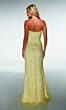 Alyce Paris 61998 High Slit Beaded Strapless Dress