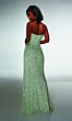 Alyce Paris 61998 High Slit Beaded Strapless Dress