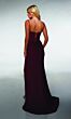 Alyce Paris 62002 Ruched Bust Lace-Up Back Fitted Dress