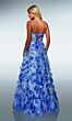 Alyce Paris 62003 Ruffle Skirt Spaghetti Strap Dress