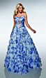 Alyce Paris 62003 Ruffle Skirt Spaghetti Strap Dress