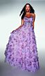 Alyce Paris 62003 Ruffle Skirt Spaghetti Strap Dress