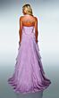 Alyce Paris 62013 Tiered Skirt Strapless Sweetheart Neck Dress