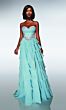 Alyce Paris 62013 Tiered Skirt Strapless Sweetheart Neck Dress