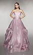 Alyce Paris 62014 Removable Floral Strap Corset Bodice Dress