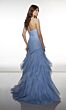 Alyce Paris 62024 Drop Waist Ruffle Skirt Dress