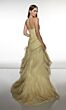 Alyce Paris 62024 Drop Waist Ruffle Skirt Dress