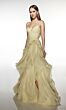 Alyce Paris 62024 Drop Waist Ruffle Skirt Dress