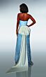 Alyce Paris 62031 Plunging Neck Back Bow Beaded Dress