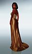Alyce Paris 62034 Scoop Neck Corset Bodice Satin Dress