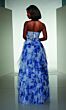 Alyce Paris 62041 A-Line Ruffle Skirt Slit Dress