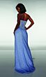Alyce Paris 62047 Scoop Neck Beaded Draped Skirt Dress