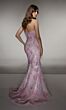 Alyce Paris 62049 Strapless Beaded Corset Bodice Dress